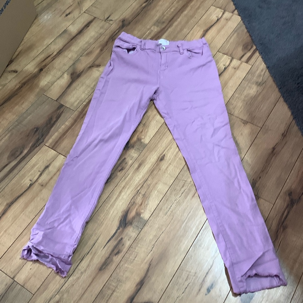 Children’s Place pants size 14 purple pants 🇨🇦.